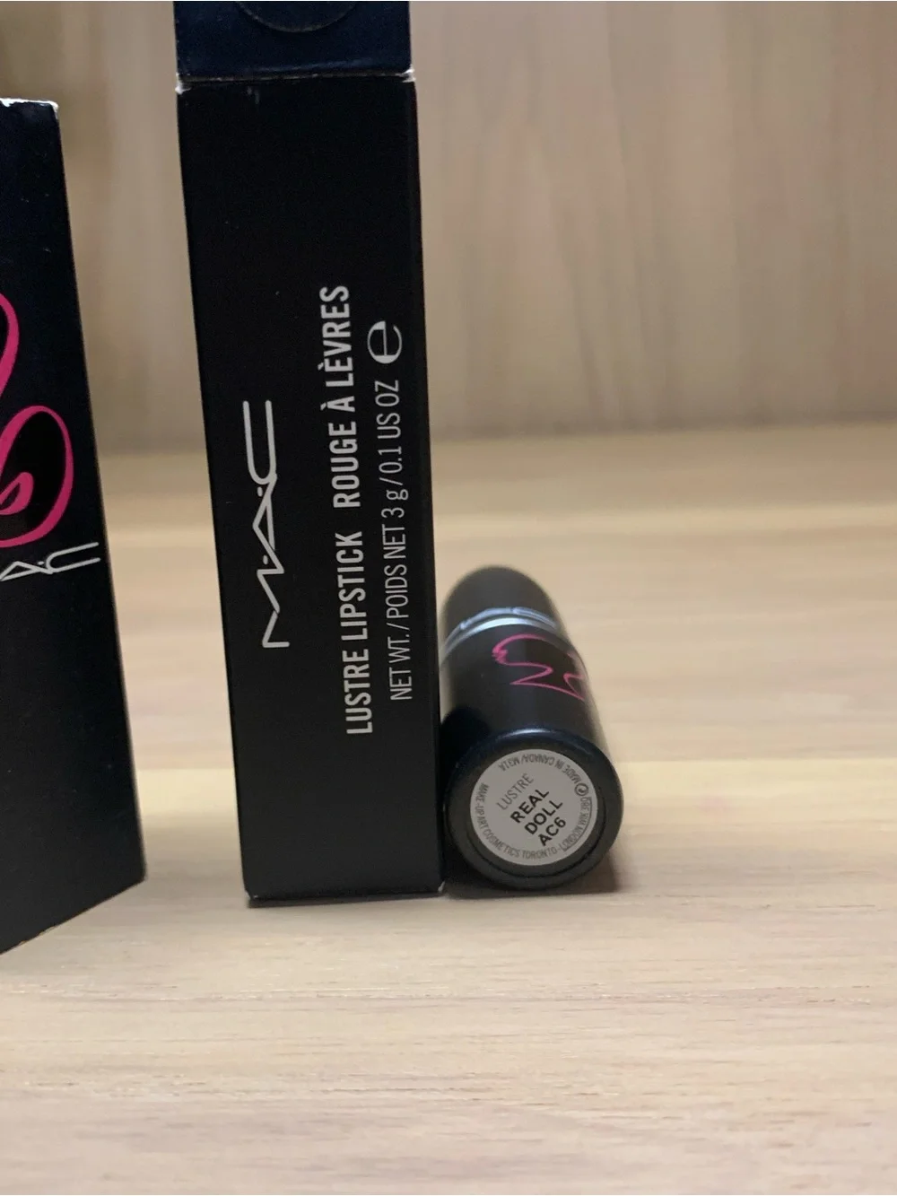 MAC Cosmetics Lustre Lipstick in Pink (Real Doll) - Barbie Edition